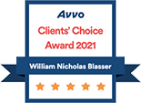Avvo Clients' Choice Award 2021 William Nicholas Blasser